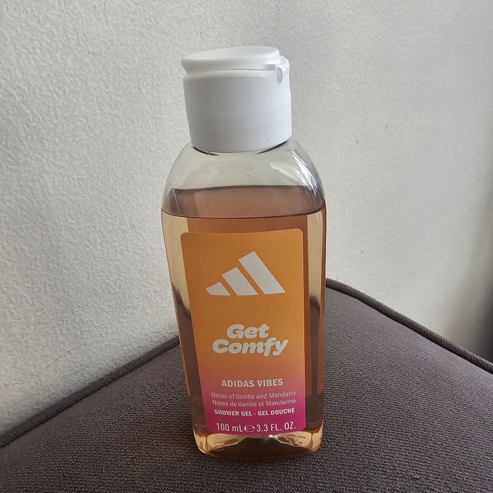 adidas Get Comfy Shower Gel, 100 mL/3.3 fl. oz. 🚿